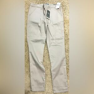 Wit & Wisdom khaki hi rise utility pants size 6